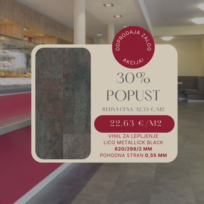 AKCIJA METALLICK BLACK