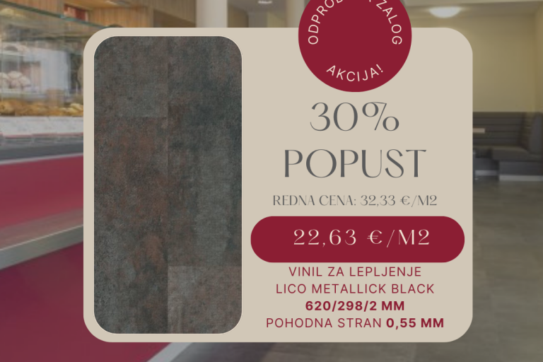 AKCIJA METALLICK BLACK